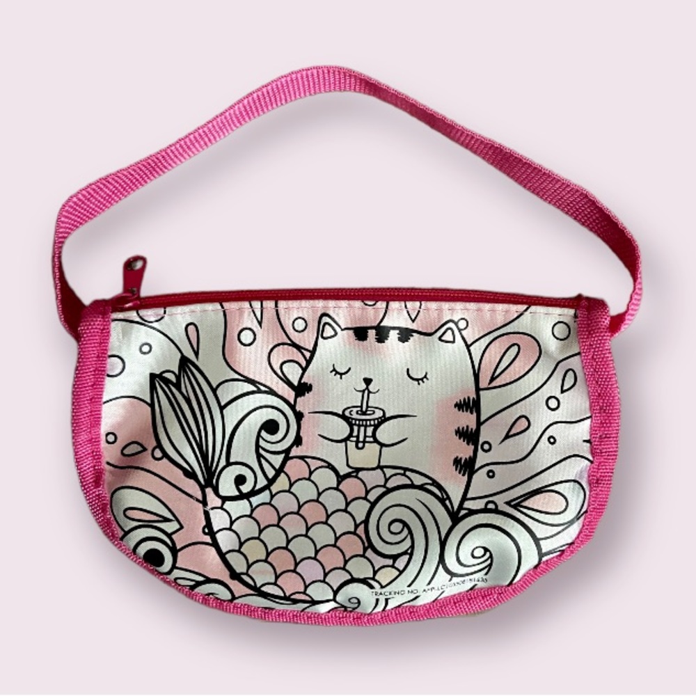 Pink Mermaid Cat Bag